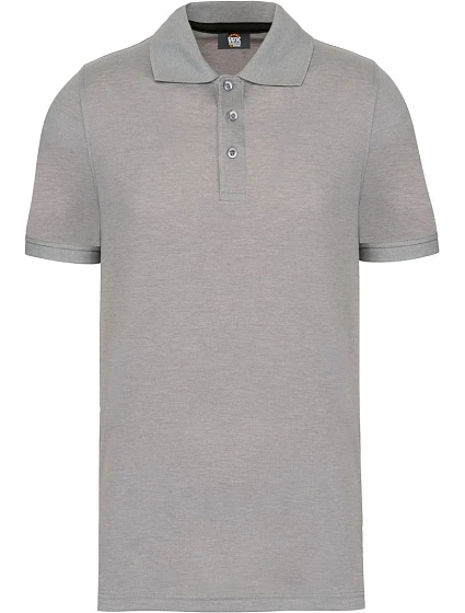 WK WK 274 Pánské pracovní piqué polo z těžké bavlny 20.W274 oxford grey WK WK 274 Pánské pracovní piqué polo z těžké bavlny 20.W274 oxford grey