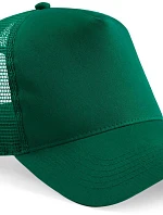 Beechfield B 640 5 panelová Trucker kšiltovka 53.0640 bottle green/bottle green
