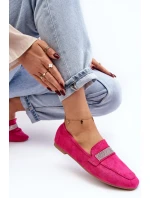 Dámské mokasíny s cirkony Fuchsie Ralrika Dámské mokasíny s cirkony Fuchsie Ralrika