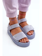 Semišové Sandály na Platformě Big Star model 21655470 - Big Star Shoes Semišové Sandály na Platformě Big Star model 21655470 - Big Star Shoes