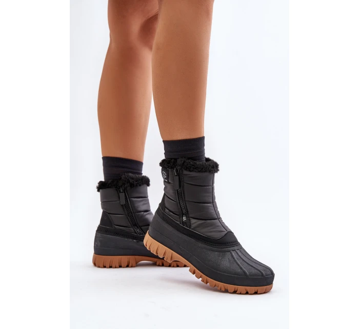 Dámské Sněhule Zateplené Kožešinou Na  Černé model 21676953 - Lee Cooper