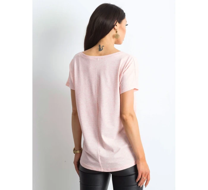 Tričko RV TS 4832.02P světle růžové Tričko RV TS 4832.02P světle růžové