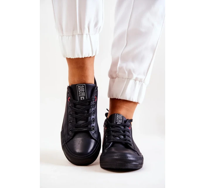 Dámské klasické tenisky Big Star - černé Dámské klasické tenisky Big Star - černé