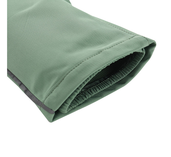 Dětské softshellové kalhoty ALPINE PRO ZAZO aspen green