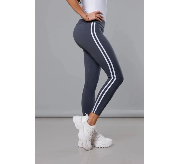 Dámské bavlněné legíny (YW06038) grafitové - Goodlooking