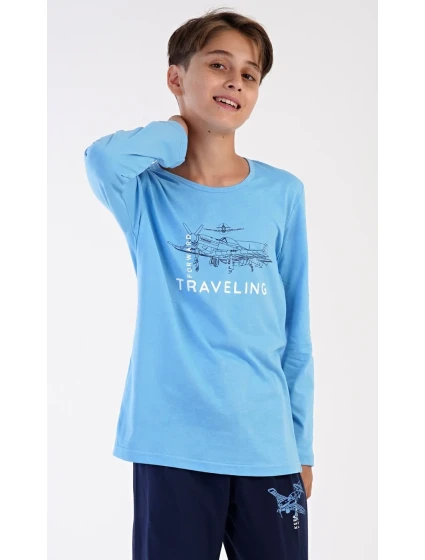Dětské pyžamo dlouhé model 20711894 - Vienetta Kids Dětské pyžamo dlouhé model 20711894 - Vienetta Kids