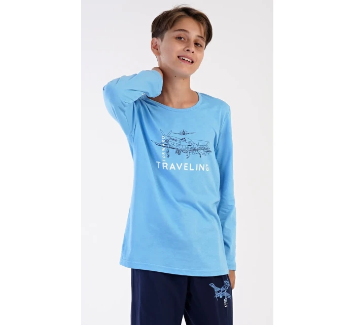 Dětské pyžamo dlouhé model 20711894 - Vienetta Kids Dětské pyžamo dlouhé model 20711894 - Vienetta Kids