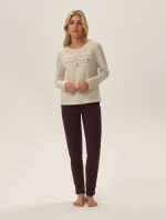 Henderson Dámské pyžamo 42709 Freja long/r S-2XL