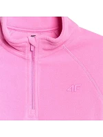 Dívčí fleecová mikina 4F F060 fuchsiová 4FJWAW25UFLEF060 55S