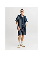 Jack&Jones pánské pruhované šortky JPSTJAIDEN COBA STRIPE JOG SHORTS REG SN SN 12274413 SKY CAPTAIN/STRIPES