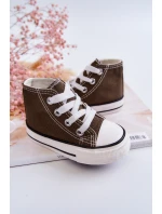 Dětské Vysoké Tenisky Khaki Filemon Dětské Vysoké Tenisky Khaki Filemon