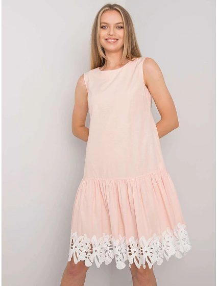 Šaty LK SK 506990.53 peach Šaty LK SK 506990.53 peach