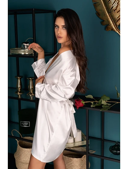 Dámský župan model 17580774 Pearl - LivCo Corsetti Dámský župan model 17580774 Pearl - LivCo Corsetti
