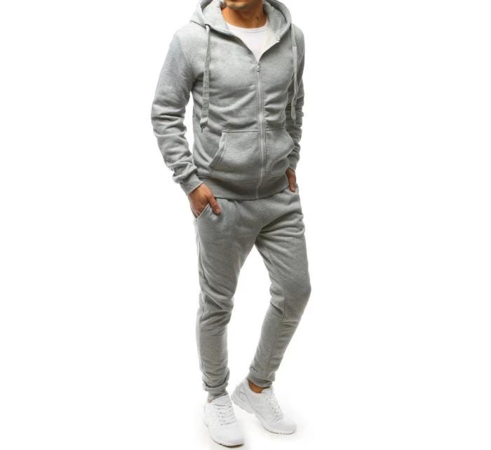 Pánské světle šedé tepláky model 21962991 - Dstreet Pánské světle šedé tepláky model 21962991 - Dstreet