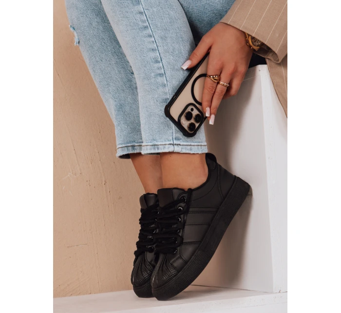Dámské sportovní tenisky SNEAKI black FashionStreet ZY0823