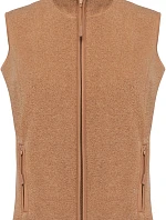 Kariban K 906 Dámská mikrofleecová vesta "Melodie" 20.K906 camel heather