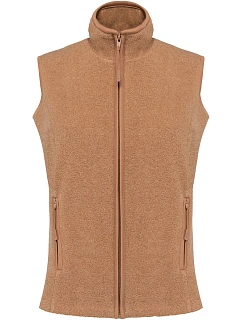 K 906 Dámská mikrofleecová vesta  camel heather model 22511150 - Kariban