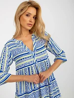 Dámské šaty D73771M30214F tmavě modré - FPrice