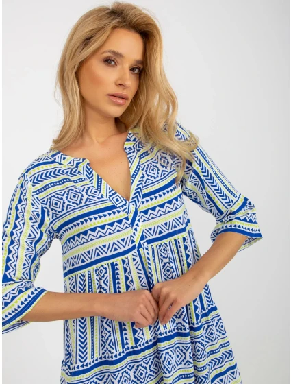 Dámské šaty D73771M30214F tmavě modré - FPrice