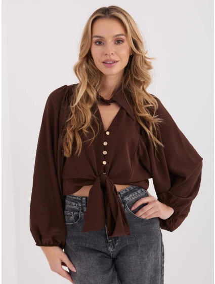 Bluzka MI BZ model 21782327 brązowy - FPrice