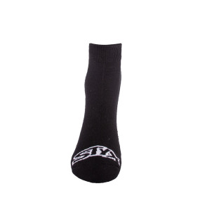 Ponožky Styx nízké černé s bílým logem