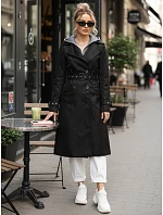 damski z kapturem czarny model 22092203 - FashionStreet