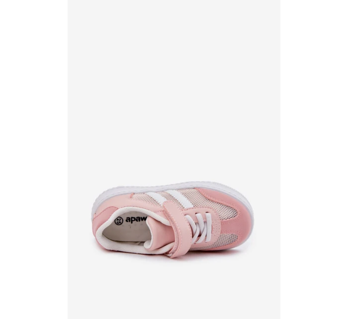 Dětské tenisky na suchý zip růžové Sepovia Dětské tenisky na suchý zip růžové Sepovia