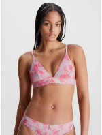 Dámská plavková podprsenka bikini KW0KW02121 OJV růžová - Calvin Klein