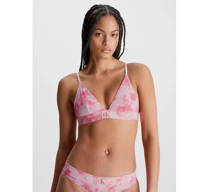 Dámská plavková podprsenka bikini  růžová  model 18354430 - Calvin Klein