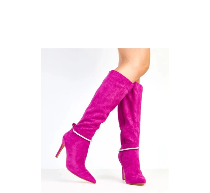 Kozačky na podpatku  model 218126 Solea