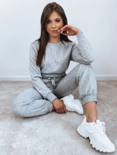 Dámská tepláková souprava KEILI light grey FashionStreet AY0641