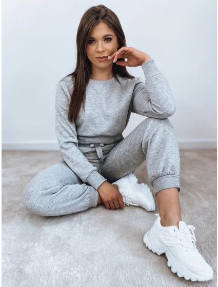 Dámská tepláková souprava KEILI light grey FashionStreet AY0641