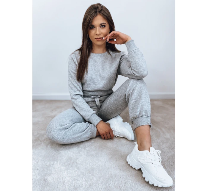 Dámská tepláková souprava KEILI light grey FashionStreet AY0641