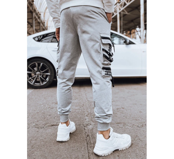 Pánské bojové kalhoty šedé Dstreet model 21973483 - FashionStreet