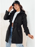 Dámská přechodná bunda parka BRENS černá FashionStreet TY4230 Dámská přechodná bunda parka BRENS černá FashionStreet TY4230