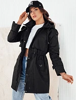 Dámská přechodná bunda parka BRENS černá FashionStreet TY4230