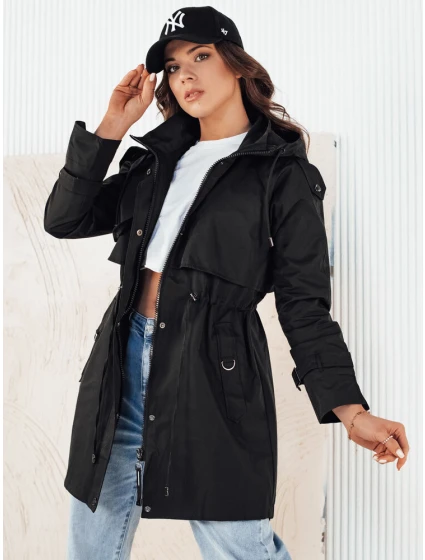 Dámská přechodná bunda parka BRENS černá FashionStreet TY4230 Dámská přechodná bunda parka BRENS černá FashionStreet TY4230