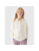 Hladký dívčí dlouhý rukáv 4F Junior 4FJRAW24TLONF438-11S