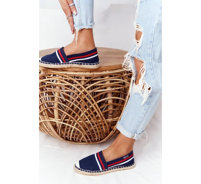 Espadrilky Na Pletené Podrážce Big Star model 21550872 Tmavě Modre - Big Star Shoes