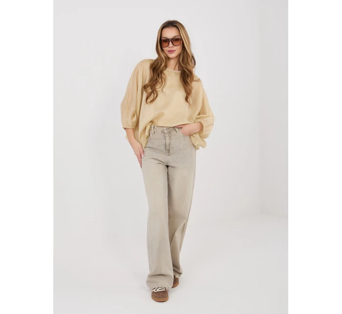 Bluzka IT BZ model 22027573 beżowy - FPrice