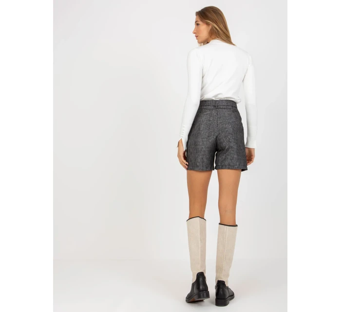 Dámské šortky LK SN tmavě šedé model 17899831 - FPrice Dámské šortky LK SN tmavě šedé model 17899831 - FPrice