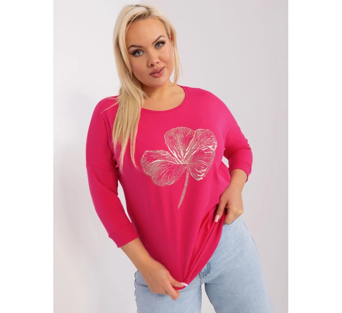 Halenka RV BZ 9191.78 fuchsiová Halenka RV BZ 9191.78 fuchsiová