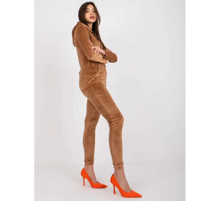 Dámská souprava KMPL 6087 1.95P světle hnědá