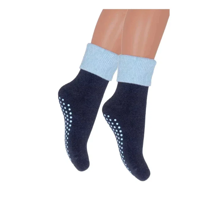 Dětské froté ABS ponožky model 20572485 Mix barev - Steven