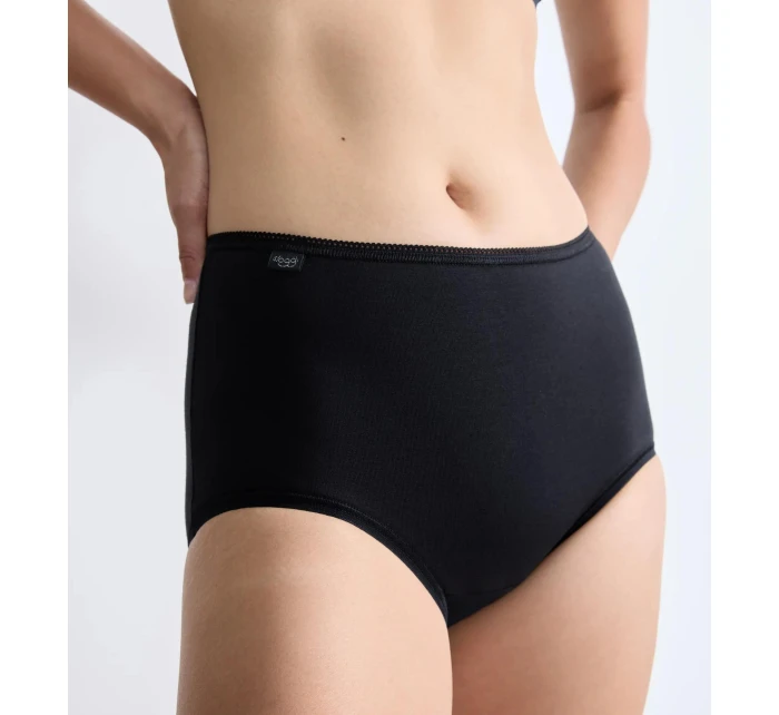 Dámské kalhotky Sloggi 24/7 Cotton Midi černé Dámské kalhotky Sloggi 24/7 Cotton Midi černé