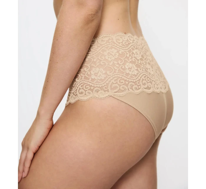 Dámské kalhotky Amourette Maxi - YELLOW - sv. béžové 0026 - TRIUMPH
