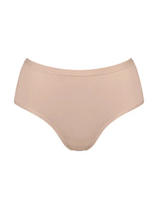 Dámské kalhotky GO Daily Cotton Midi - BROWN - tělové 00LZ - SLOGGI
