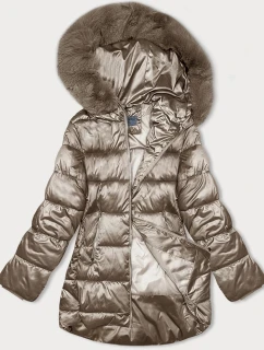 Béžová dámská bunda ve tvaru  model 21247501 - S'WEST