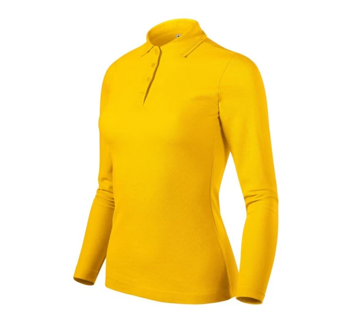 Dámské tričko Pique Polo LS (žluté) Dámské tričko Pique Polo LS (žluté)
