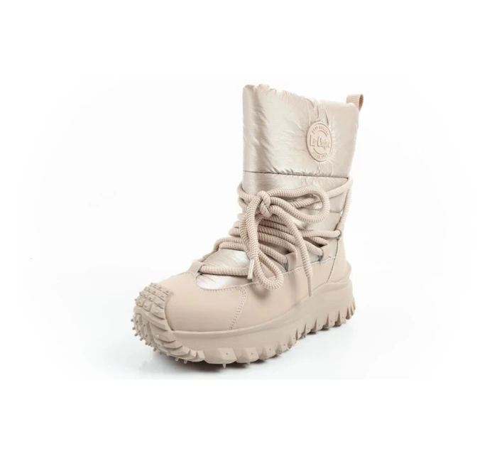 Lee Cooper dámská sportovní obuv zimní trekingová zateplená béžová přírodní kůže dámské Lee Cooper dámská sportovní obuv zimní trekingová zateplená béžová přírodní kůže dámské